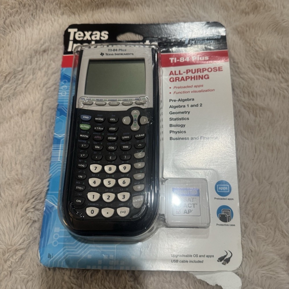 Texas Instruments TI-84 Plus CE Python Calculator - Black Brand New